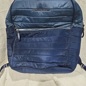 Adrienne Vittadini Dark Blue Backpack